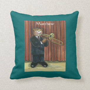 Coussin personnalisé pour le joueur de trombone