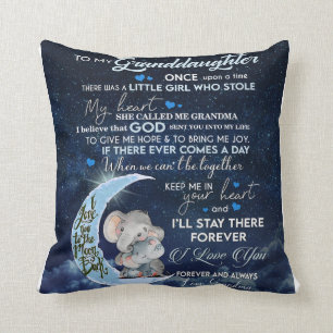 Coussin Personnalisé Pour Ma Petite-Fille