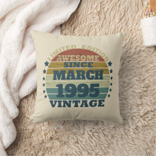 Coussin Personnalisé Trente vintage 30e anniversaire