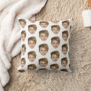 Coussin Personnalisé visage Chien's Chat fille visage gran