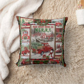 Coussin Personnalisé Votre Joyeux Joyeux Et Lumineux, Noël (Couverture)