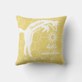 Coussin Personnalisé Vous Êtes Mes Chaussures Sunshine Fox (Verso)