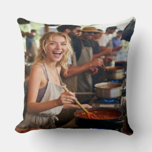Coussin Personnaliser la photo de concours de chili