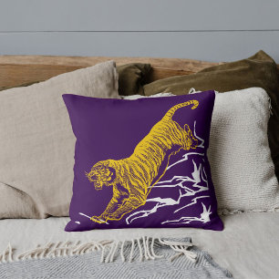 Coussin Personnaliser le design de chat de faune safari im