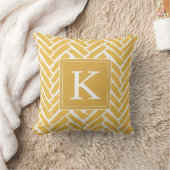 Coussin Personnaliser le Motif  moderne Herringbone Coussi (Couverture)