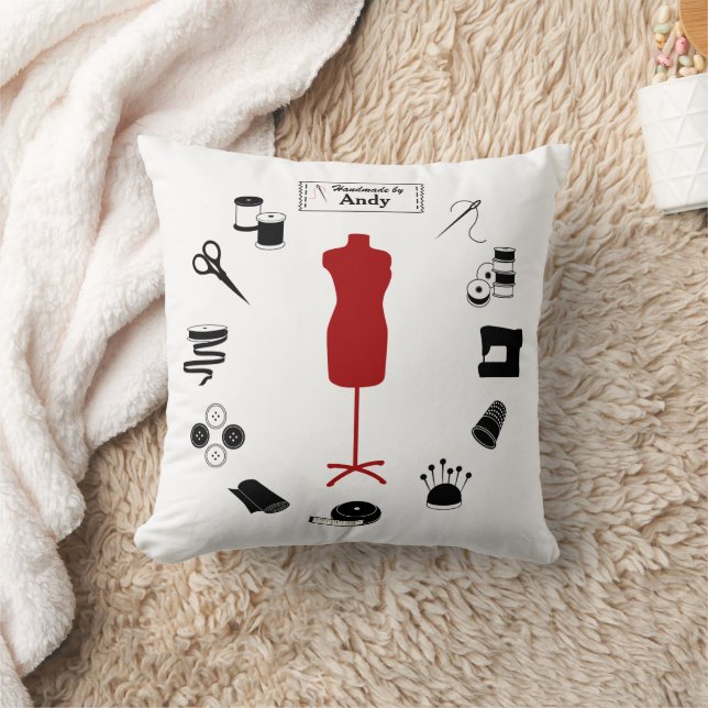 Coussin Personnaliser l'étiquette Pillow (Couverture)