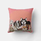 Coussin Personnaliser l'oreiller à lancer du club de pack (Verso)