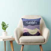 Coussin Personnaliser Monogramme Bébé Garçon multicolore (Chaise)