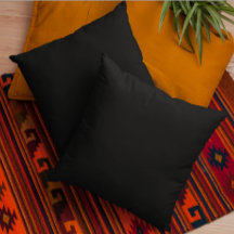 Personnaliser simple Noir couleur solide