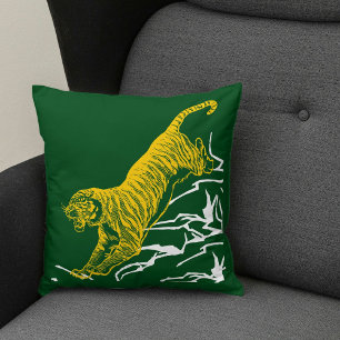Coussin Personnaliser Tigre Imprimer Safari Faune Concepti