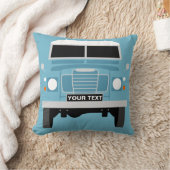 Coussin Personnalisez la série bleue faite sur commande 3 (Couverture)