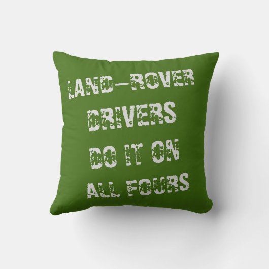 Coussin Personnalisez la série faite sur commande 2 de (Verso)