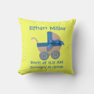 Coussin Personnalisez le baby shower de transport pour béb