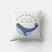 Coussin Personnalisez le tapis de bain avec un nom, pour c (Verso)