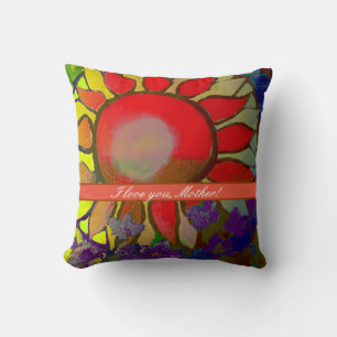 Coussin Personnalisez Moderne Belle Mère Fête des Mères Je
