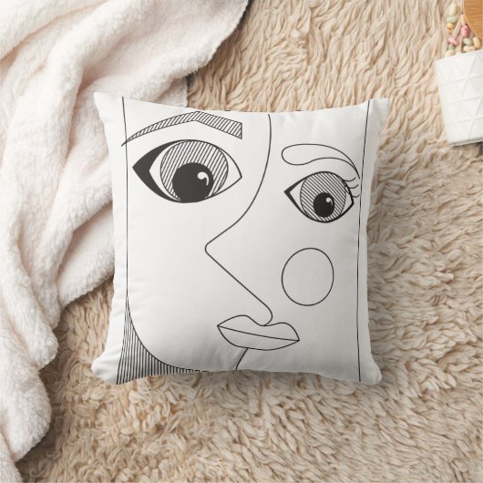 Coussin Personne abstraite (Couverture)