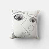 Coussin Personne abstraite (Recto)