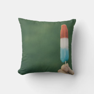 Coussin Personne tenant la glace pop