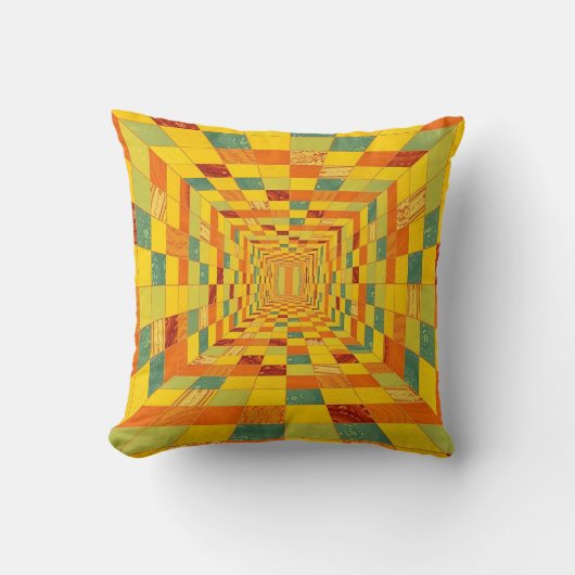 Coussin Perspective carré (Recto)