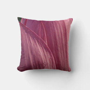 Coussin Pétales de fleurs de Lotus Pink Floral