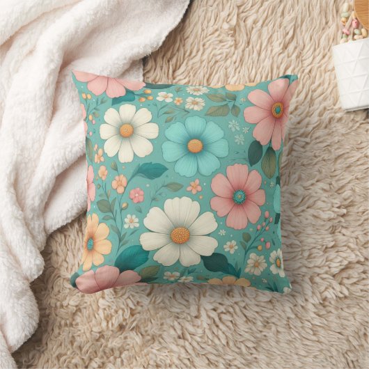 Coussin Pétales Pastels (Couverture)