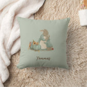 Coussin Peter le lapin avec mammy personnalisée (Couverture)