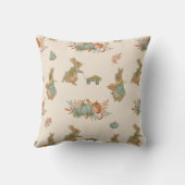 Coussin Peter les vacances Rabbit Jeter l'oreiller (Verso)