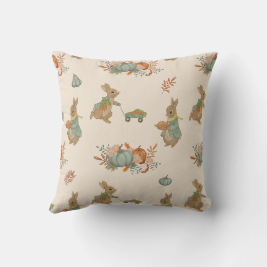 Coussin Peter les vacances Rabbit Jeter l'oreiller (Verso)