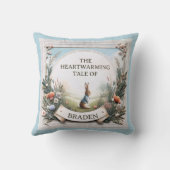 Coussin Peter Rabbit dans le jardin (Verso)