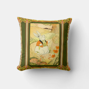 Coussin Peter Rabbit Jetez l'oreiller