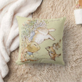 Coussin Peter Rabbit Jetez l'oreiller (Couverture)