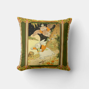 Coussin Peter Rabbit Jetez l'oreiller