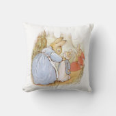 Coussin Peter Rabbit Jetez l'oreiller (Recto)