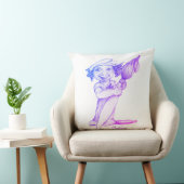 Coussin Petit artiste adorable en herbe (Chaise)