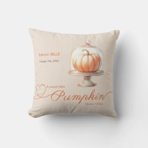 Coussin Petit Baby shower Citrouille - Automne Chic