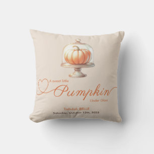Coussin Petit Baby shower Citrouille - Automne Chic