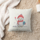 Coussin petit bonhomme de neige (Couverture)