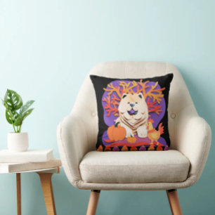 Coussin PETIT BOO Cream Chow