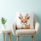Coussin Petit Cerf Kawaii (Chaise)