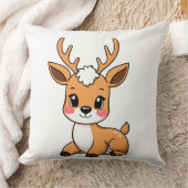 Coussin Petit Cerf Kawaii (Couverture)