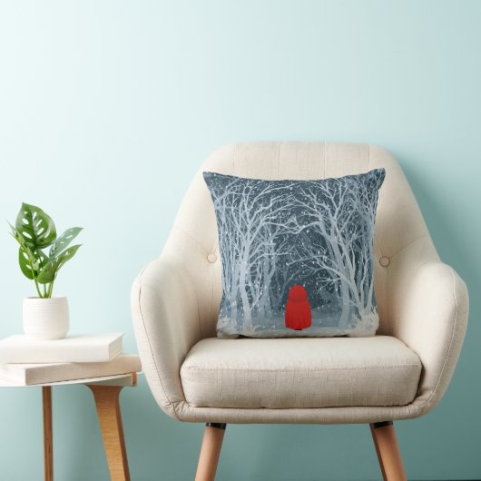 Coussin Petit Chaperon Rouge (Chaise)