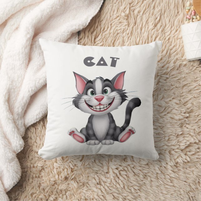 Coussin Petit chat et chien mignon (Couverture)