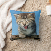 Coussin Petit chaton dans un arbre (Couverture)