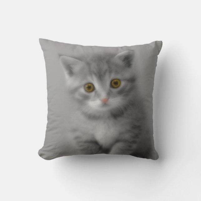 Coussin Petit chaton doux (Recto)