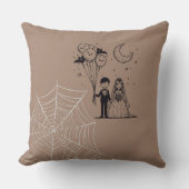 Coussin Petit couple éffrayant (Recto)