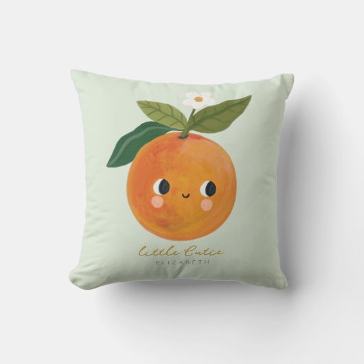 Coussin Petit Cutie Orange Baby (Recto)