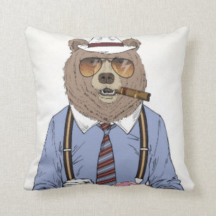 Coussin Petit déjeuner d'ours