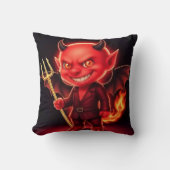 Coussin Petit Diable effronté (Recto)