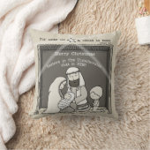 Coussin Petit garçon à Noël Manger-Joyeux (Couverture)