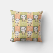 Coussin Petit garçon Panda Bear (Recto)
